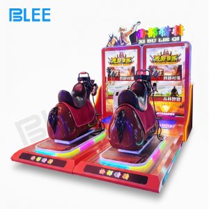 Complete BLEE Frontier Archery Adventure installation in 1.6x1.4x2.6 meter western-themed cabinet